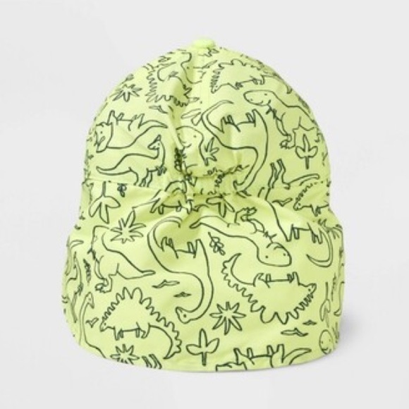 Cat & Jack Baby Boys' Dinosaur Baseball Hat Green - Picture 3 of 7